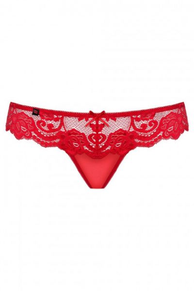 Стрінги червоні Obsessive 829-THO-3 S / M