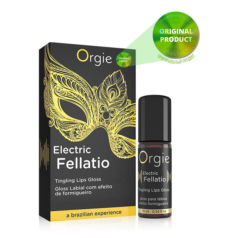 Блиск для губ з вібрацією "SEXY VIBE" , 15 мл Orgie