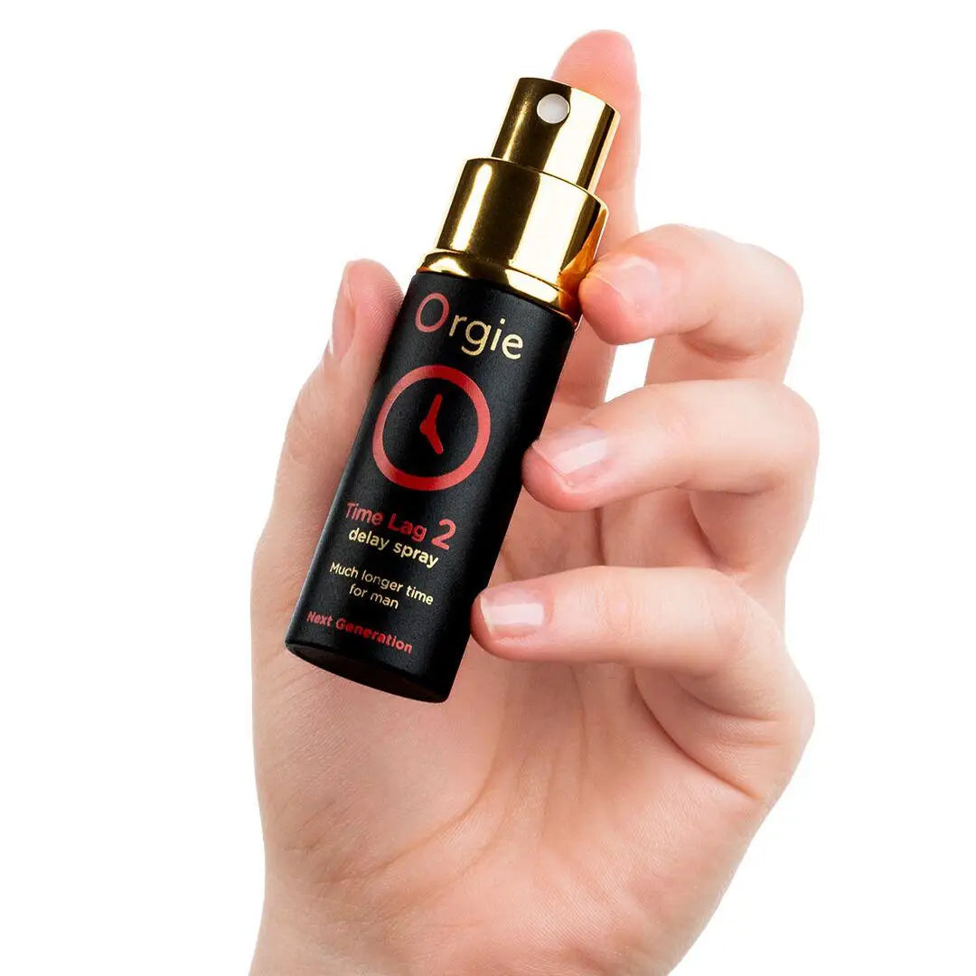 Спрей-пролонгатор Orgie Time Lag 2 Delay Spray, 10 мл, без анестетиков, с экстрактом дамианы