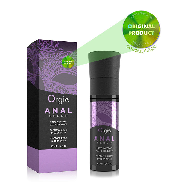 Силіконова анальна змазка у формі сироватки Orgie
