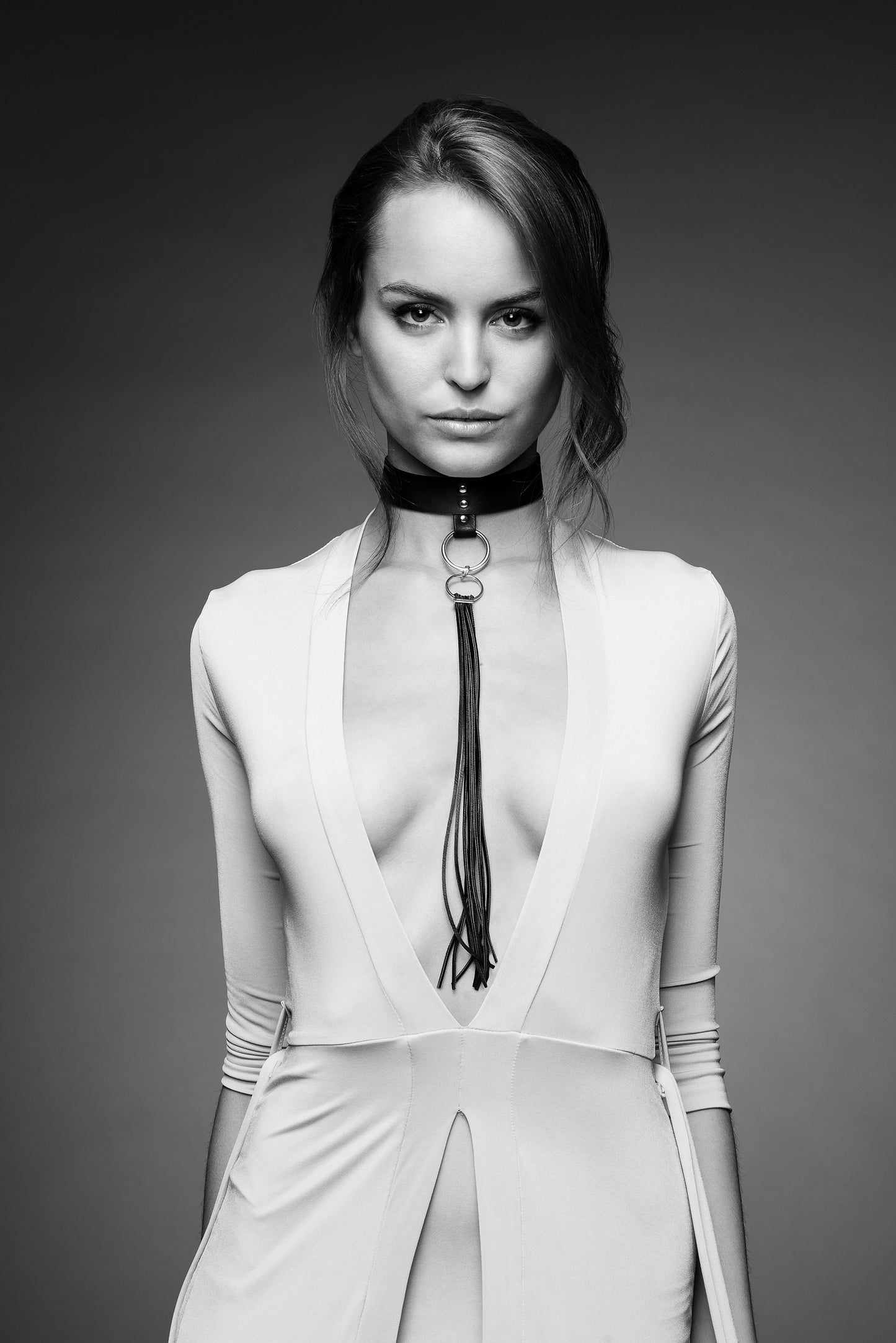 Чокер Bijoux Indiscrets MAZE — Tassel Chocker Black