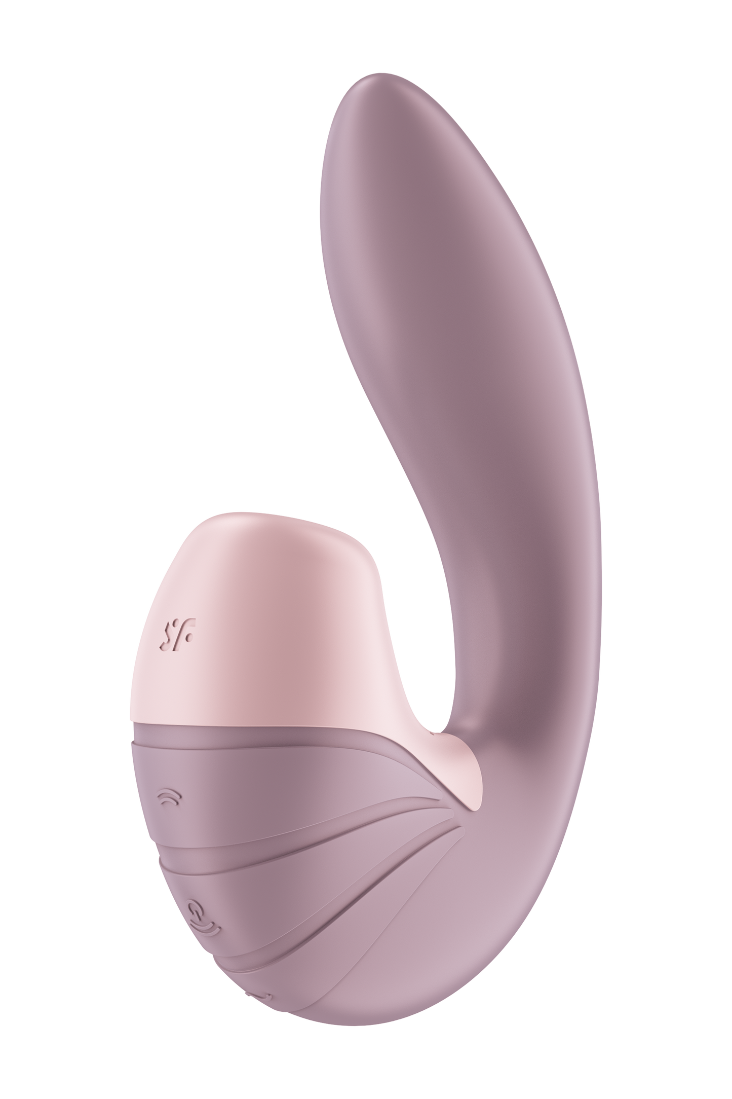 Подвійний вібратор із вакуумною стимуляцією Satisfer Air Pulse Supernova рожевий