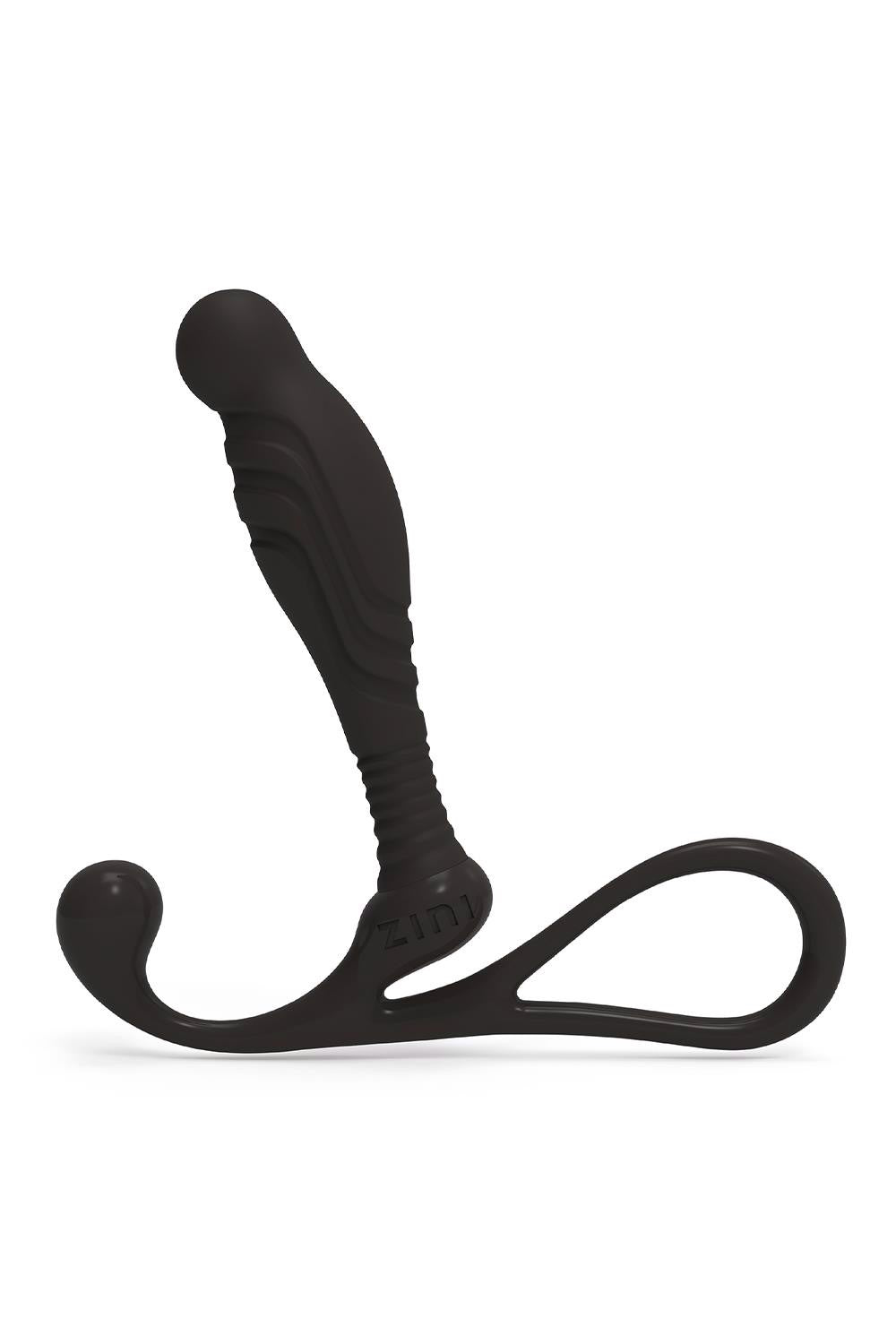 Масажер простати Zini Janus Anti Shock чорний, S