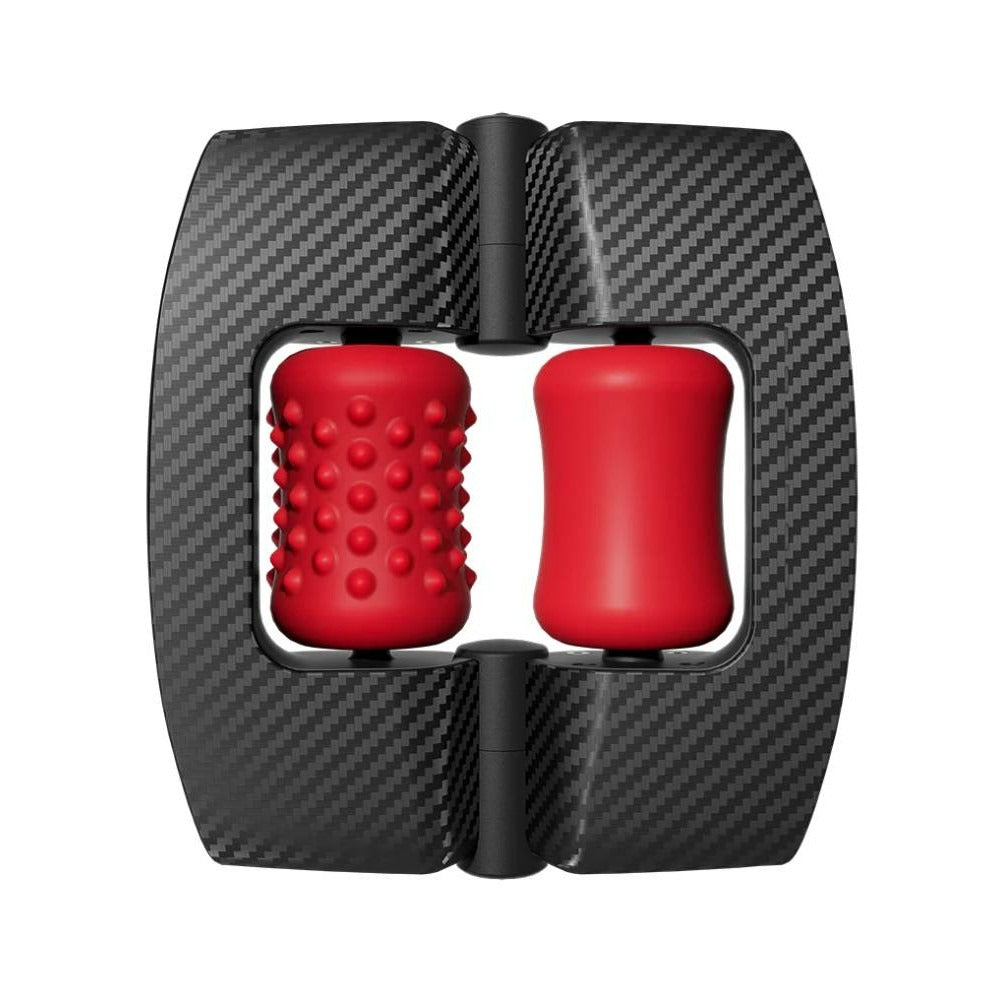 Мастурбатор нереалістичний з вібрацією Orctan червоно-чорний