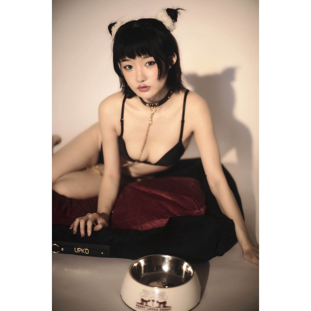 Миска для BDSM Pet-Play (ігри в господаря та вихованця) UPKO х TOUCHDOG Puppy's Bowl, чорна