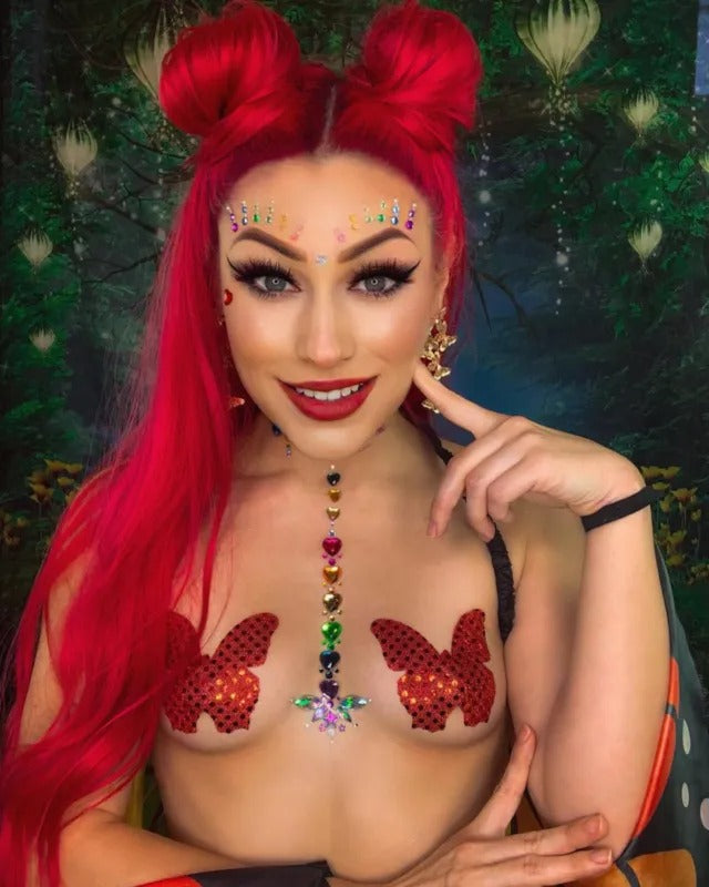 Наклейки-стрази на тіло Leg Avenue Adore Body jewels sticker