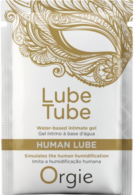 САШЕТ/Лубрикант на водній основі з текстурою природного мастила Orgie HUMAN LUBE intimate gel, 2 мл