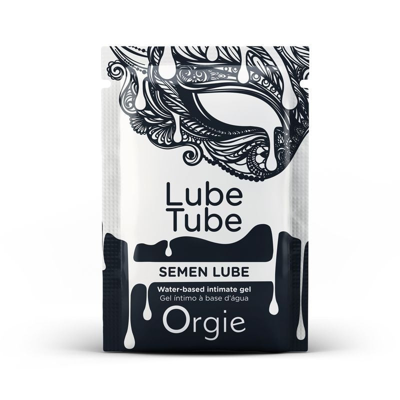 САШЕТ/Лубрикант на водній основі з текстурою сперми SEMEN LUBE intimate gel, 2 мл Orgie