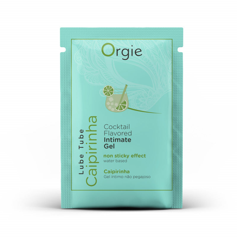 САШЕТ/Їстівний лубрикант Orgie Cocktail Caipirinha зі смаком коктейлю Кайпірінья, 2 мл