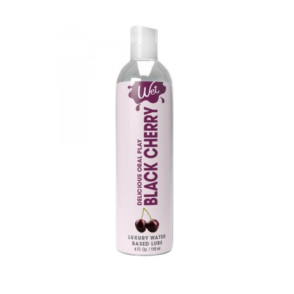 Лубрикант їстівний зі смаком черешні Wet Black Cherry, 118 мл