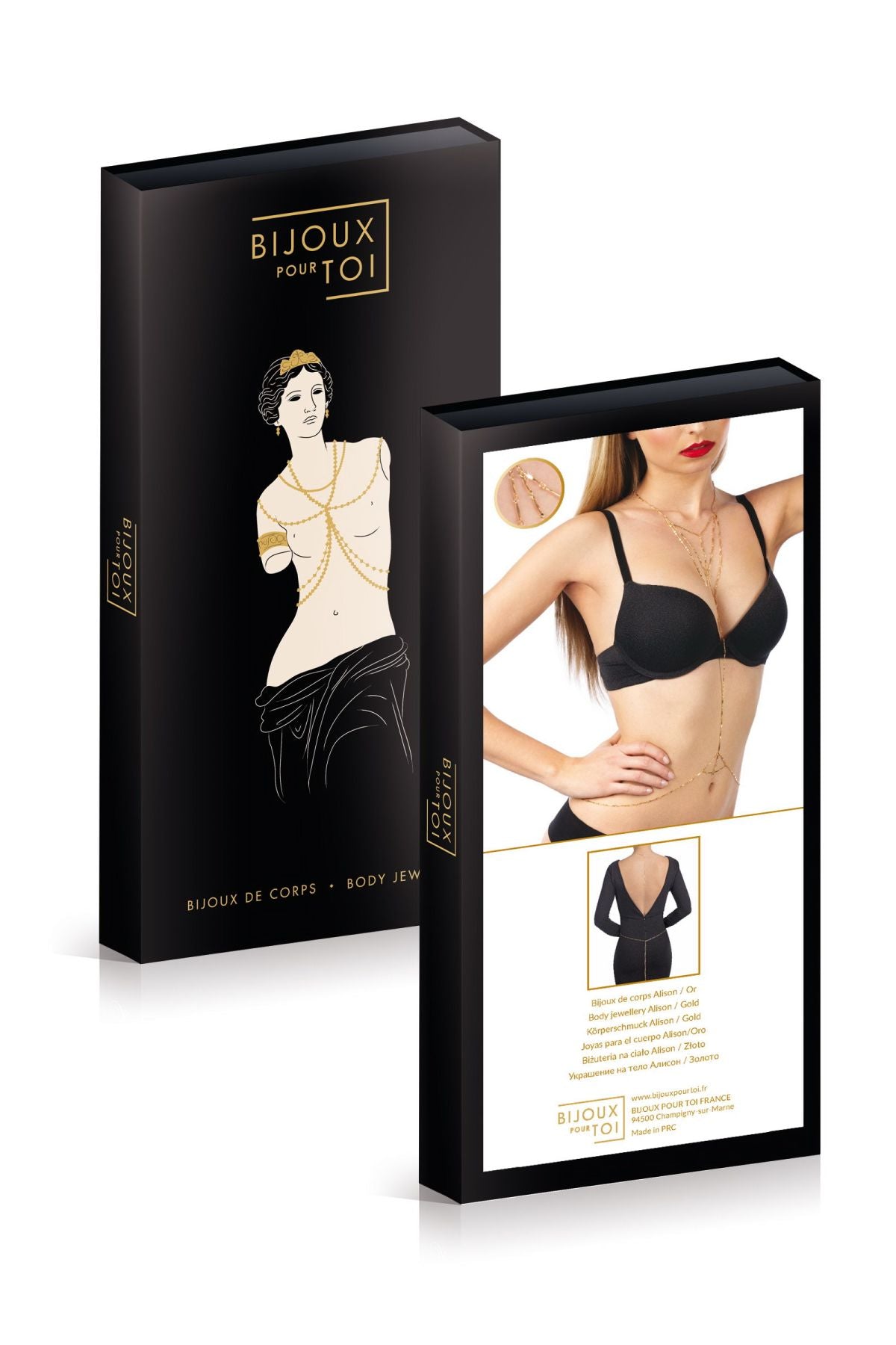 Прикраси на тіло Bijoux Pour Toi - Alison Gold