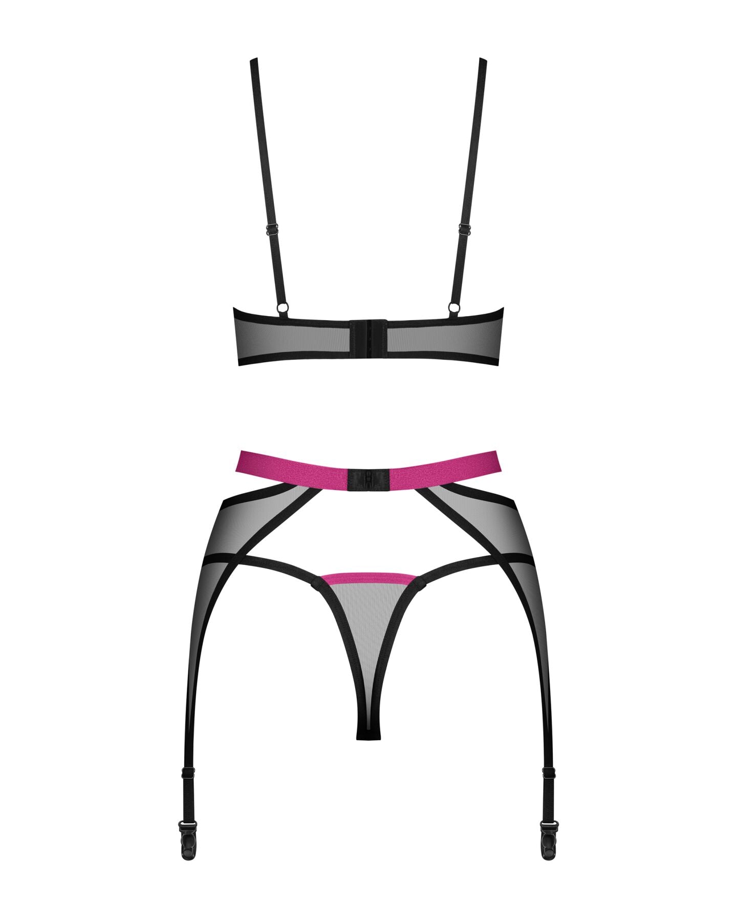 Комплект Obsessive Novenes 3-pcs set XS/S