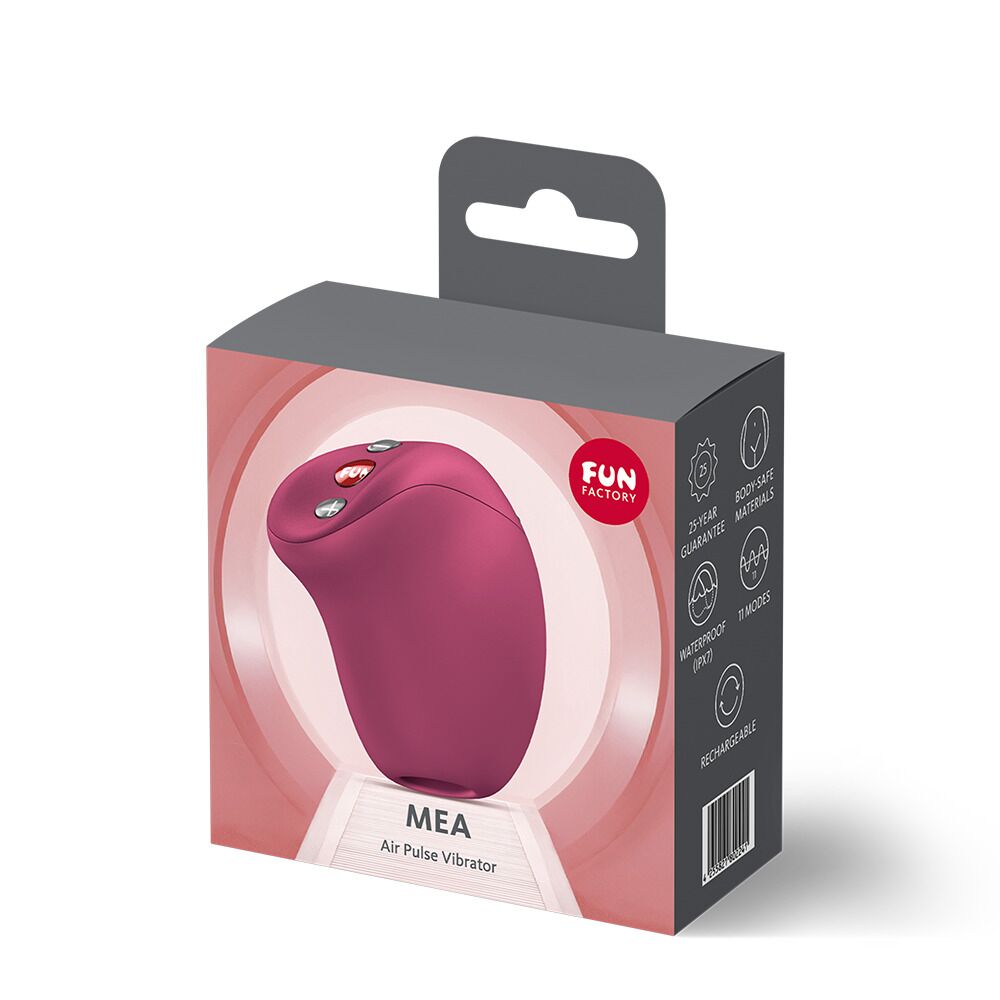 Вакуумний стимулятор Fun Factory MEA Wine Red