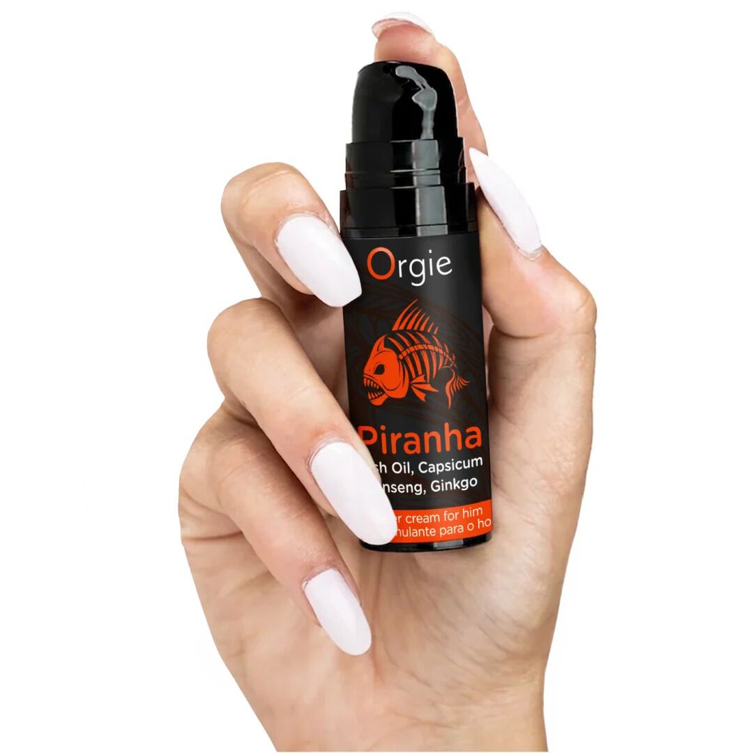 Крем для посилення ерекції Orgie Piranha 15 мл