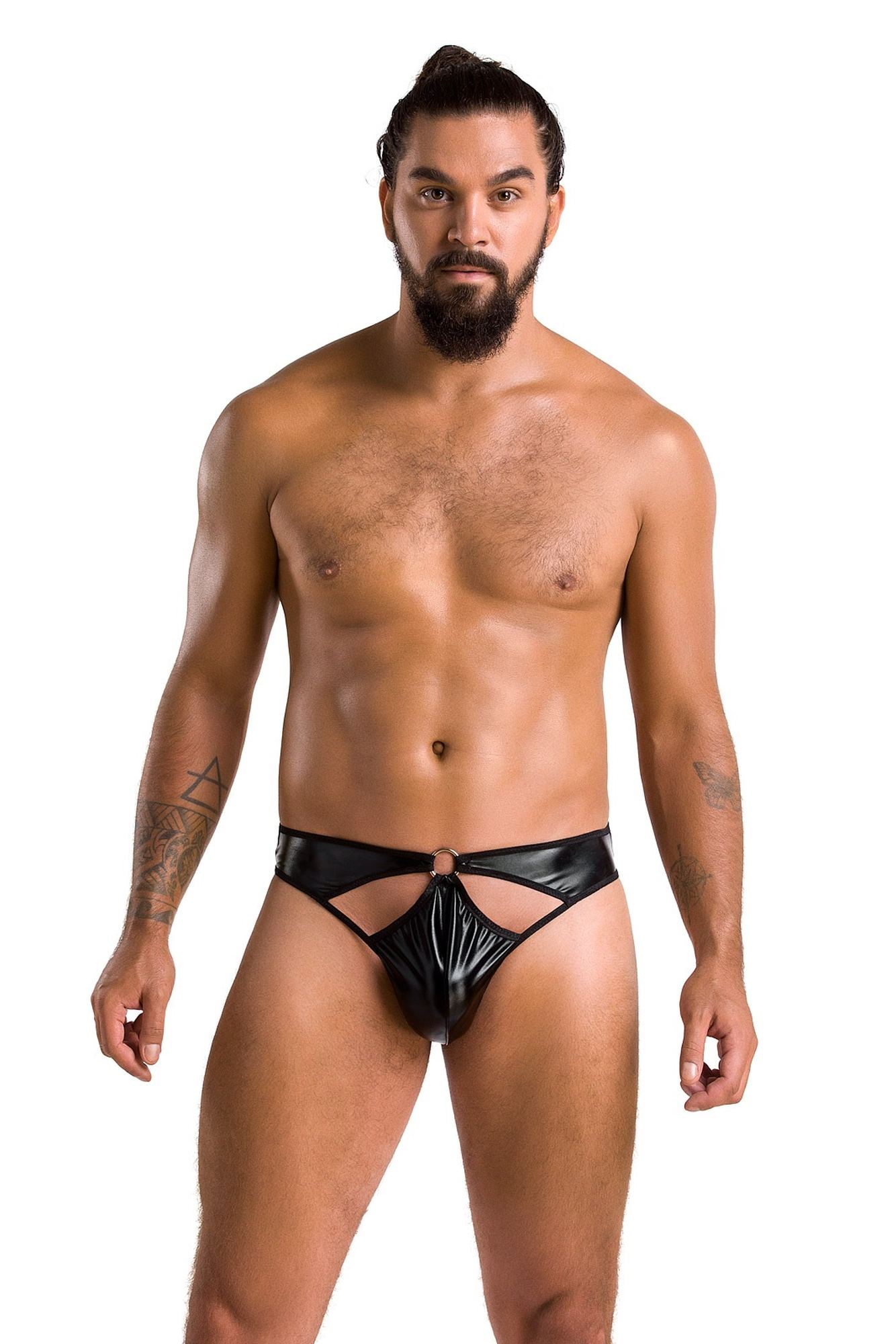 Труси чоловічі 033 THONG PAUL black L/XL - Passion