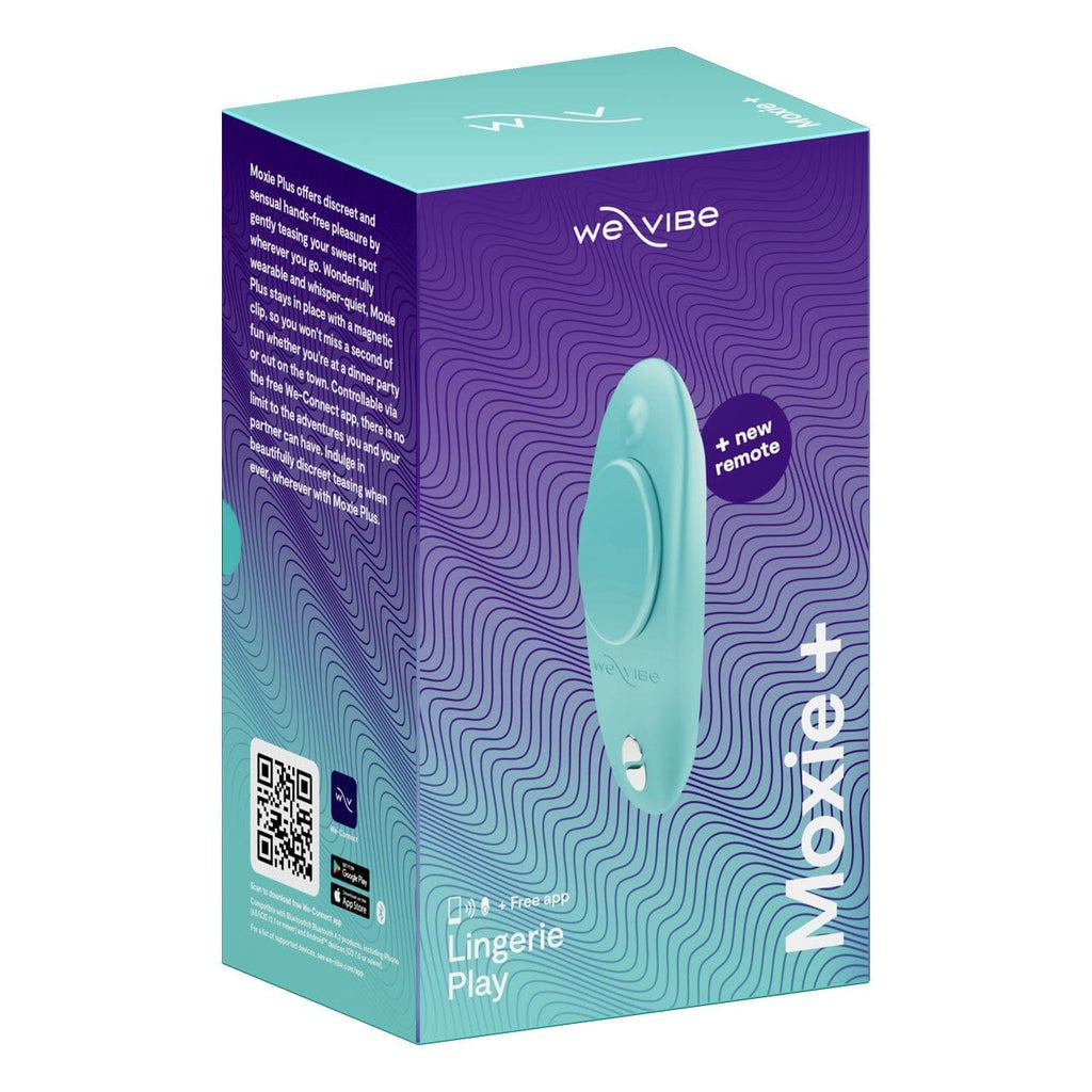 Вібратор в трусики WE-VIBE Moxie+ Aqua