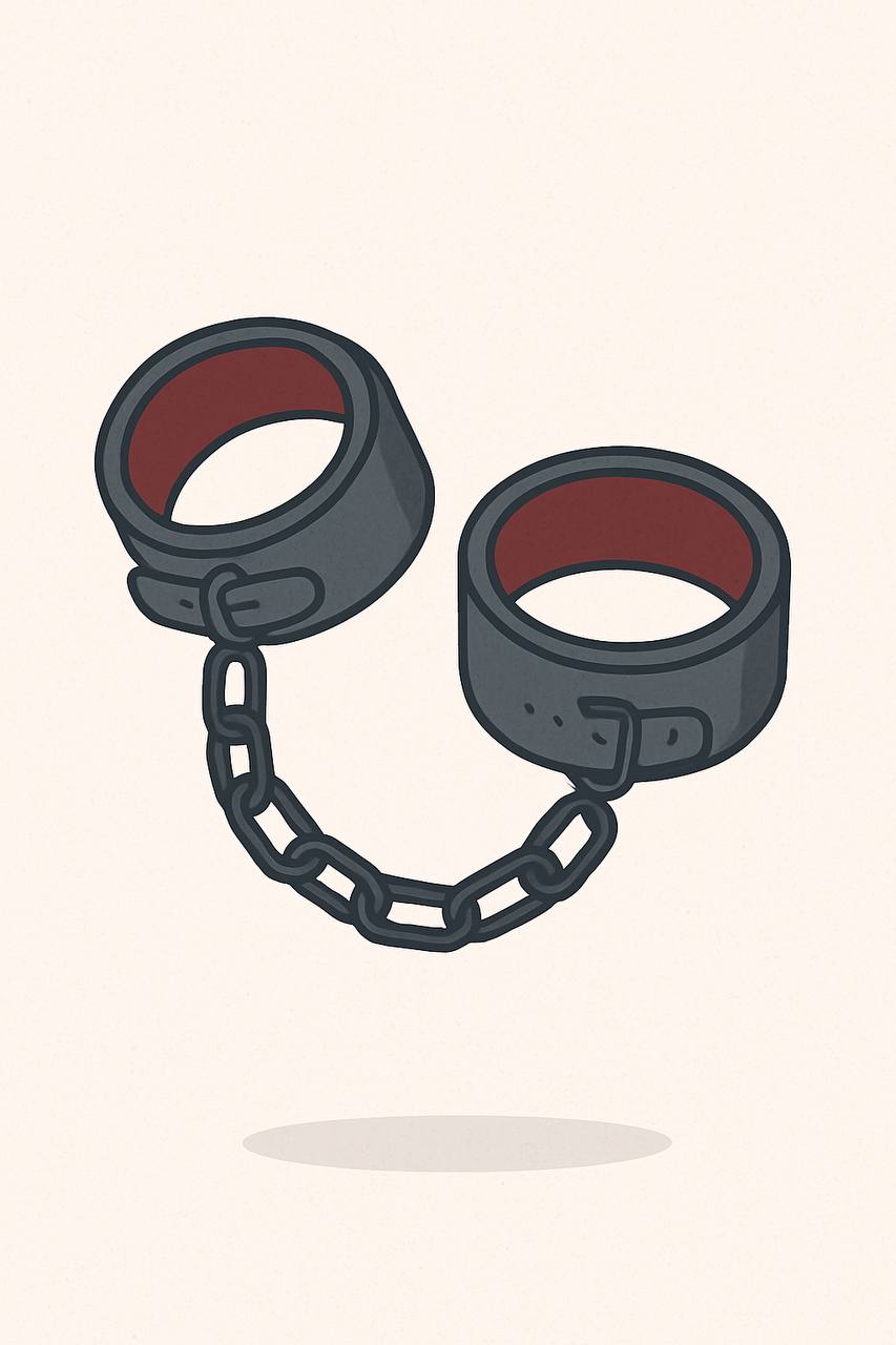 Шкіра, ланцюги та кайдани.