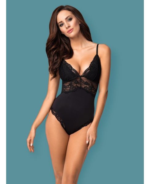 Боді Obsessive 810-TED-1 Teddy black L / XL