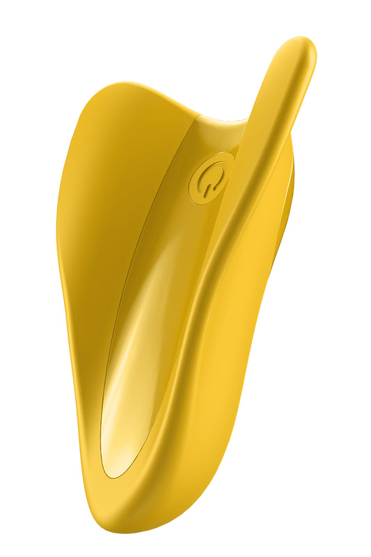 T360135 вібратор ергономічної форми на пальці Satisfyer High Fly yellow