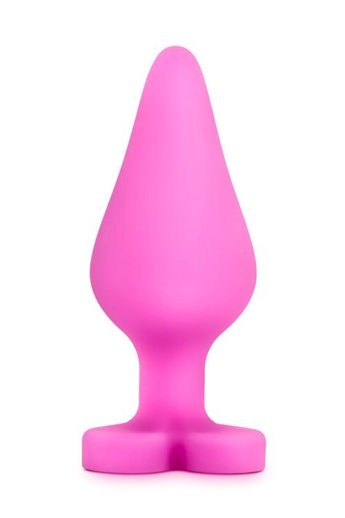 Анальний плаг PLAY WITH ME CANDY HEART BE MINE PINK