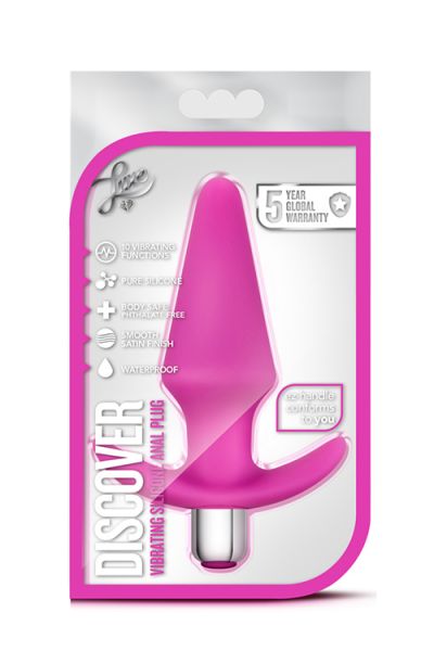 Анальна пробка LUXE DISCOVER, FUSCHIA