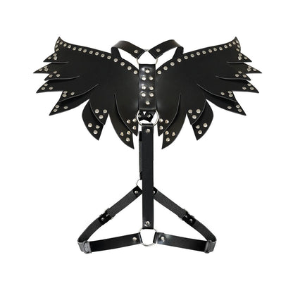 Жіноча портупея Art of Sex - Wings чорна XS-M, екошкіра