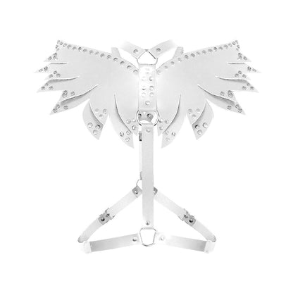 Жіноча портупея Art of Sex - Wings біла XS-M, екошкіра