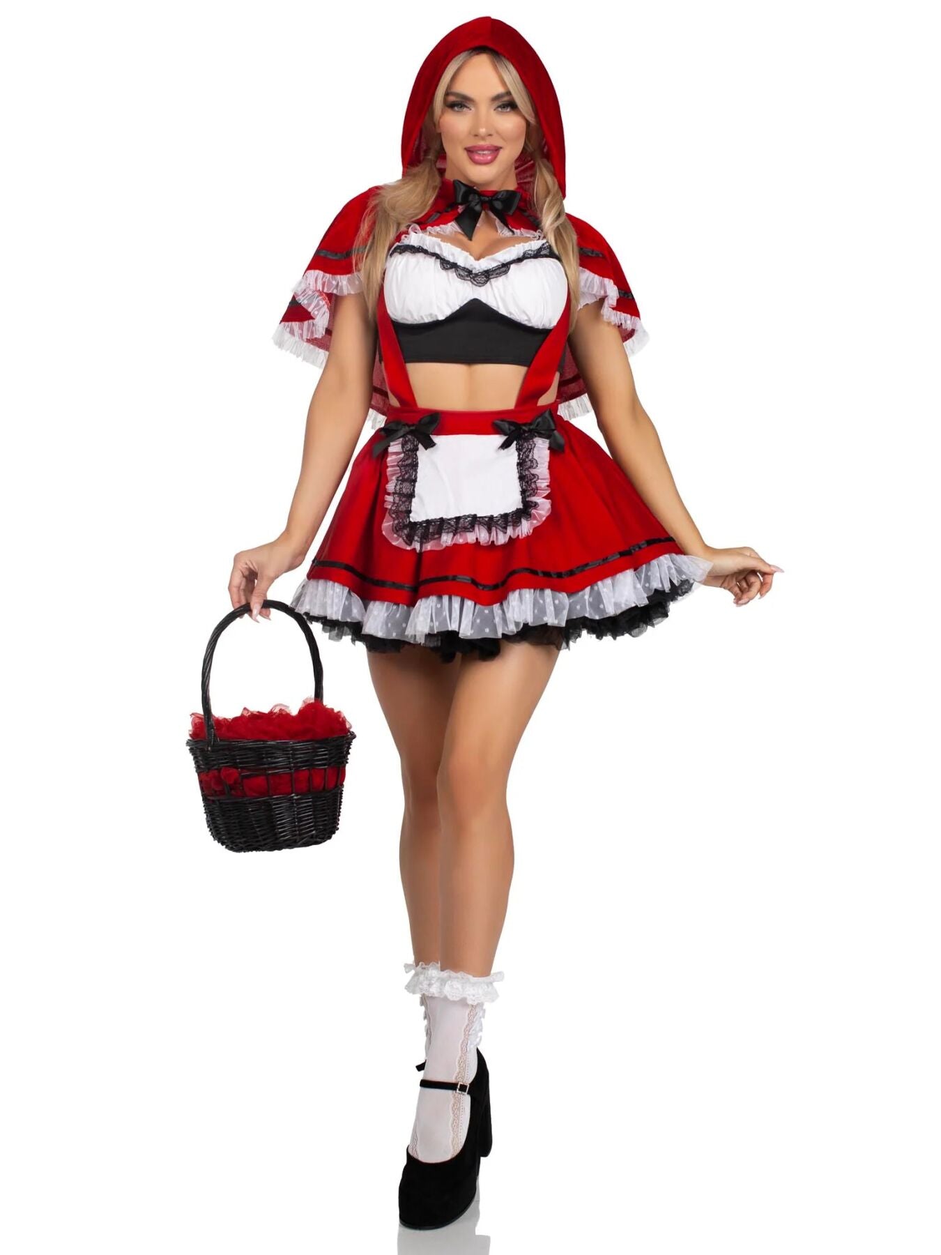 Костюм Червоної Шапочки Leg Avenue Flirty Miss Red Top and Skirt L