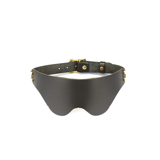 Шкіряна маска на очі Liebe Seele Samurai Blindfold