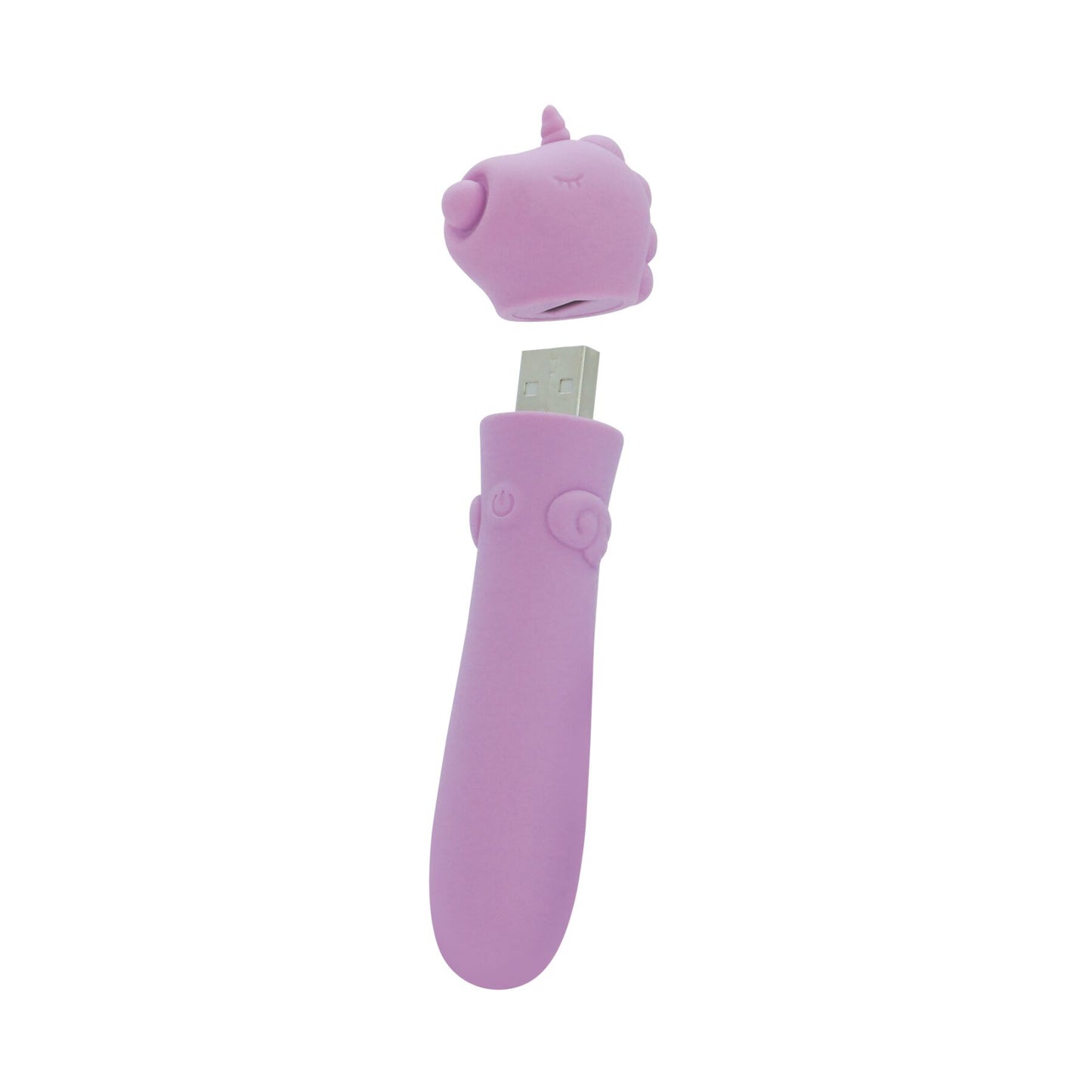 Вібратор-єдиноріжка Unihorn USB Bullet – Karma Lilac, віброкуля, USB-зарядка, 10 режимів