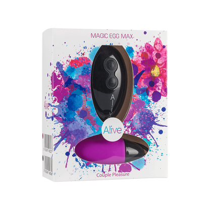 Потужне віброяйце Alive Magic Egg MAX Violet з пультом ДК