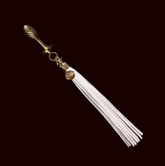 Анальна пробка металева, флогер "Кінський хвіст" Lockink