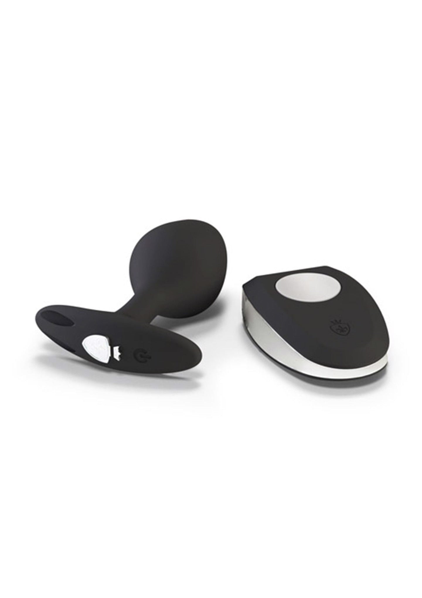 Анальна вібро-пробка для електростимуляції Mystim чорна, 9.7 х 3.7 см