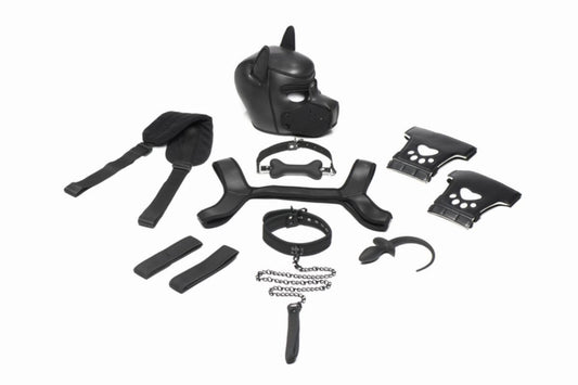 Набір BDSM цуценя Master Series Luxury Pup Arsenal Set - Black