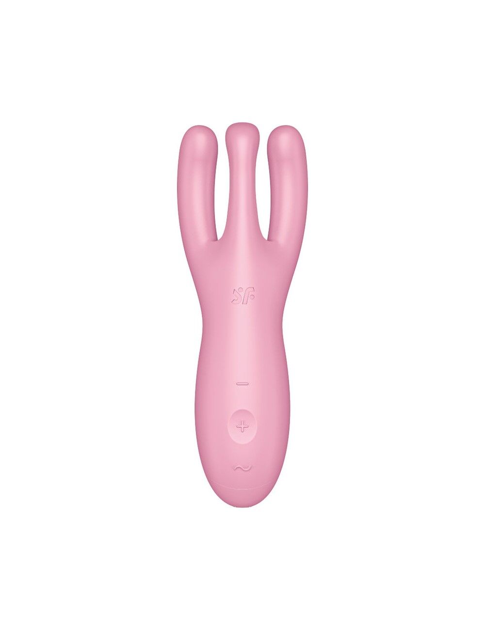 Кліторальний смарт-вібратор Satisfyer Threesome 4 Pink з трьома пальчиками