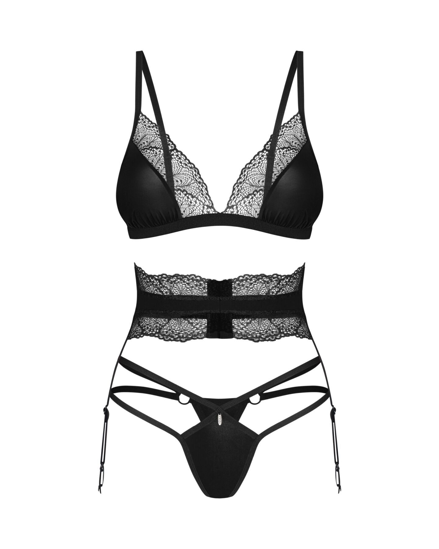 Комплект Obsessive Lobellis 3-pcs set XL/2XL