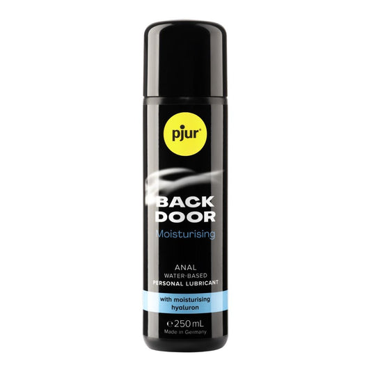 Анальний лубрикант pjur BACK DOOR Moisturising 250 мл, на водній основі, з гіалуроном, ефект силікону