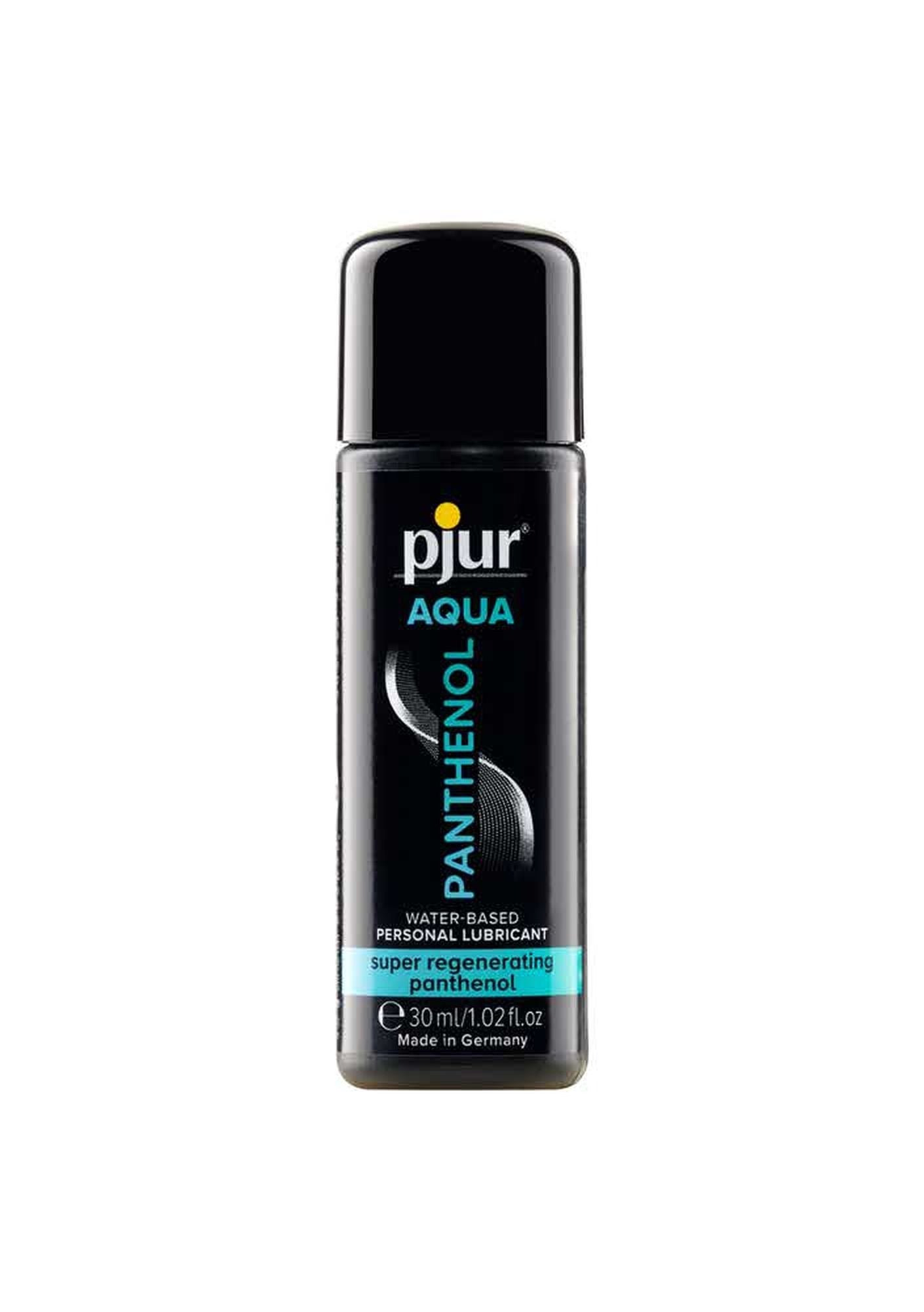 Лубрикант на водній основі pjur Aqua Panthenol 30 мл з пантенолом, догляд та зволоження