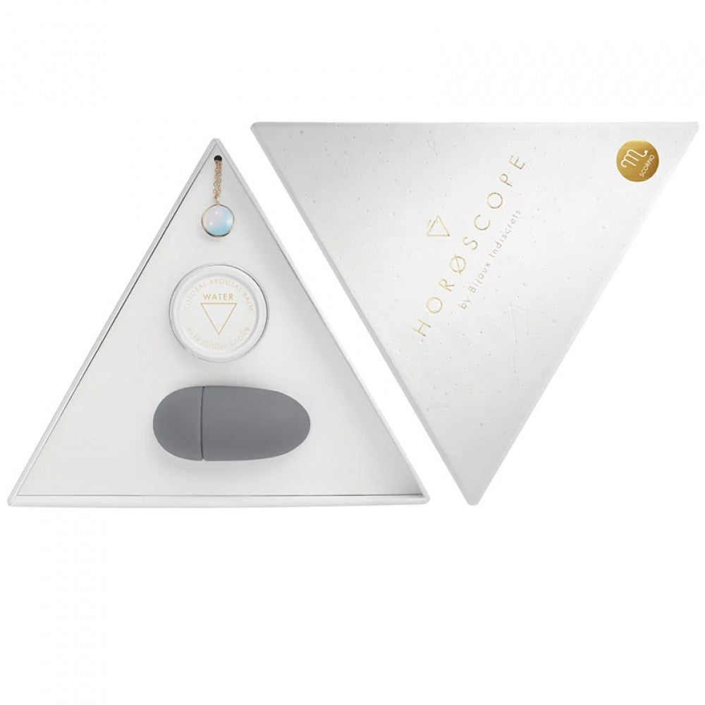 Набір Bijoux Indiscrets HOROSCOPE - Scorpio (Скорпіон) вібратор на палець, гель для клітора, підвіска