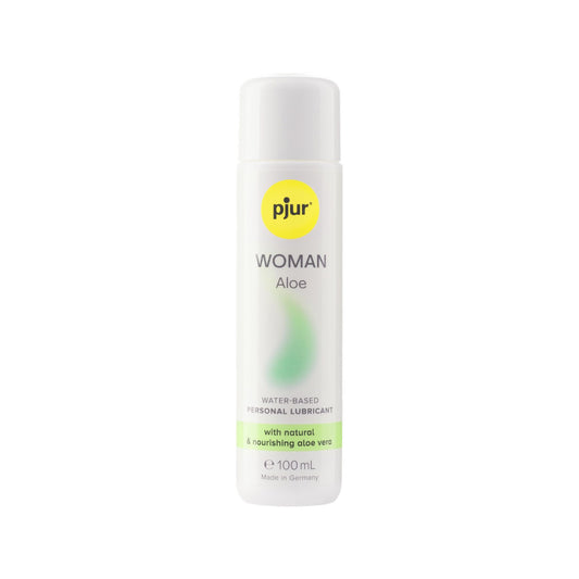 Лубрикант на водній основі pjur Woman Aloe 100 мл, з екстрактом алое, зволожувальний, без парабенів