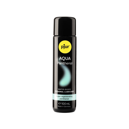 Лубрикант на водній основі pjur Aqua Panthenol 100 мл з пантенолом, догляд та зволоження