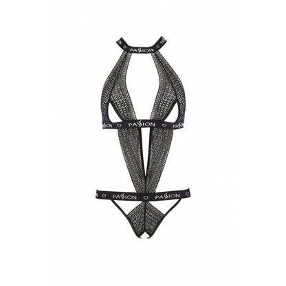 Напівпрозоре боді з вирізами Passion Exclusive Mirajane Body black S/M, black