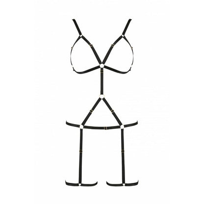 Портупея-стрепи на все тіло Passion Exclusive INDICA L/XL, black