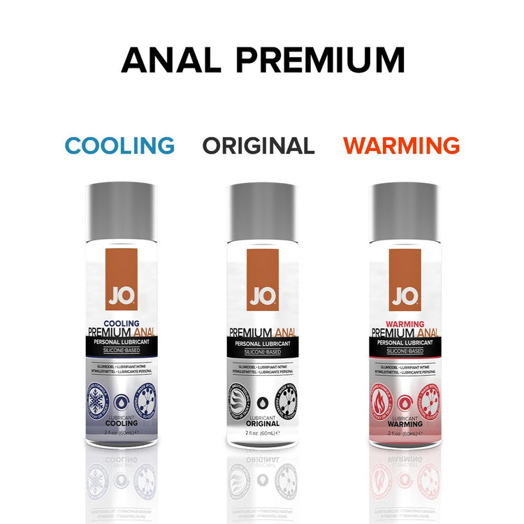 Анальна змазка JO ANAL PREMIUM — ORIGINAL (120 мл) на силіконовій основі водостійка
