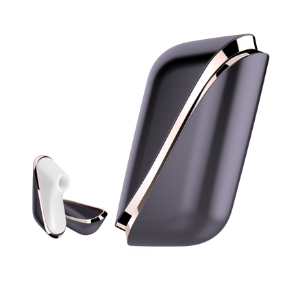 Вакуумний кліторальний стимулятор Satisfyer Traveler, корпус-чохол на магнітах