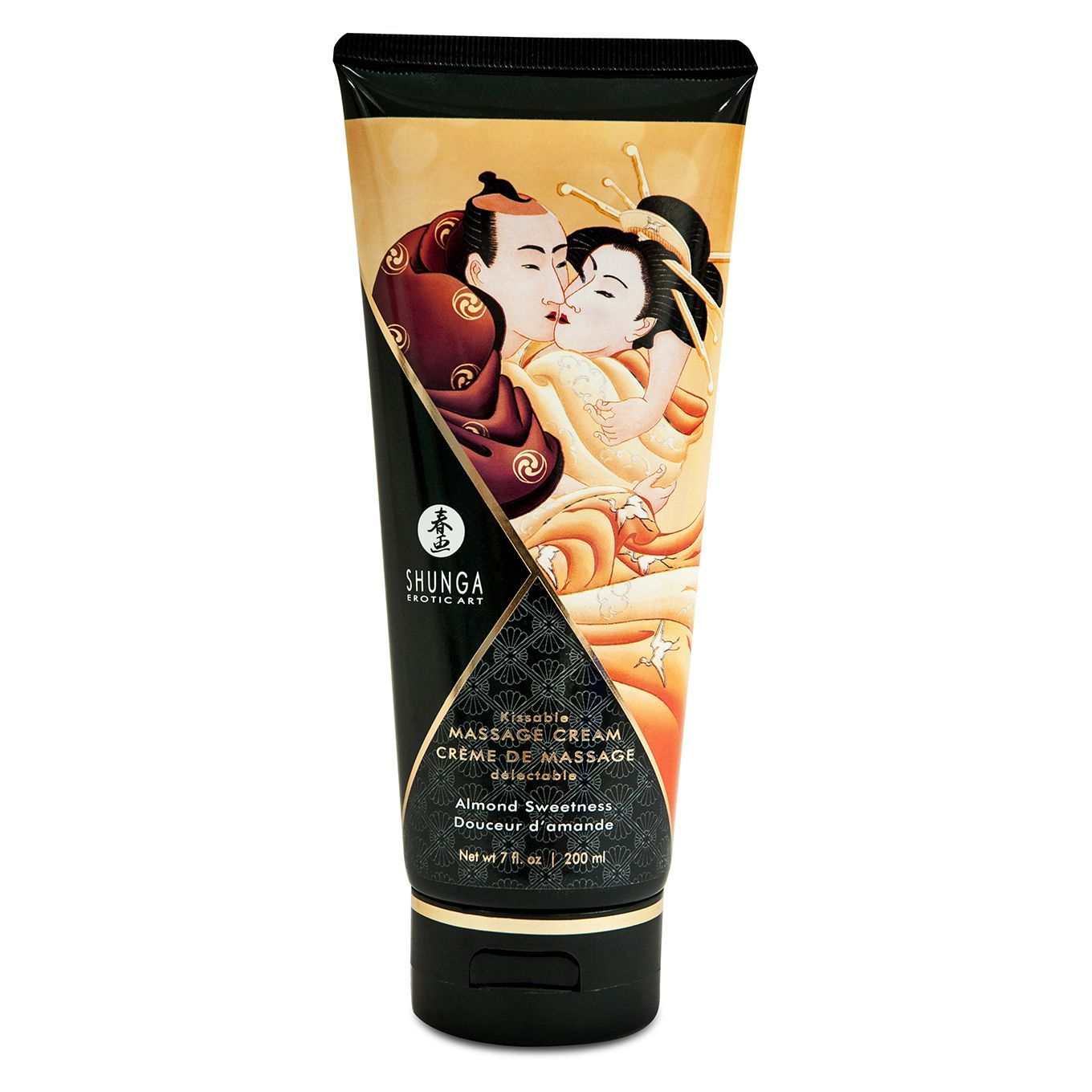 Їстівний масажний крем Shunga Kissable Massage Cream - Almond Sweetness (200 мл)