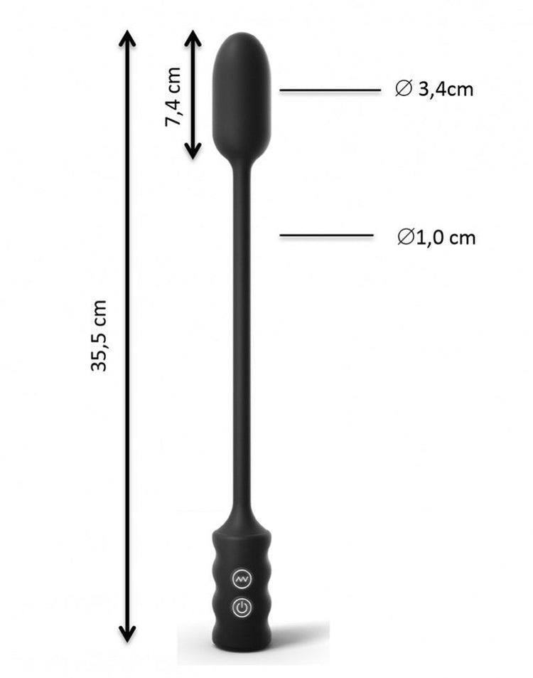 Віброяйце Dorcel Deep Explorer, підходить для вагінальної та анальної стимуляції, потужне