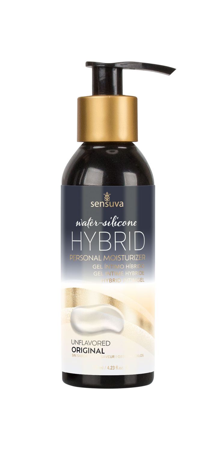 Змазка водно-силіконова Sensuva Hybrid Formula (125 мл) без цукру, можна для оральних пестощів