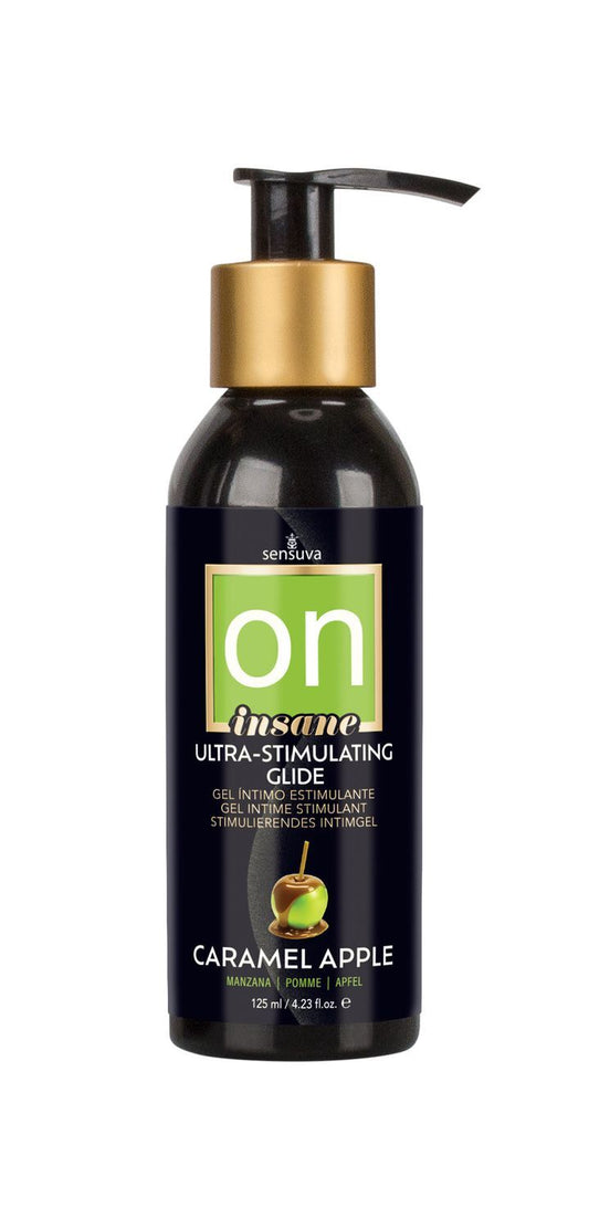 Збуджувальна змазка на гібридній основі Sensuva  Ultra-Stimulating On Insane Caramel Apple (125 мл)