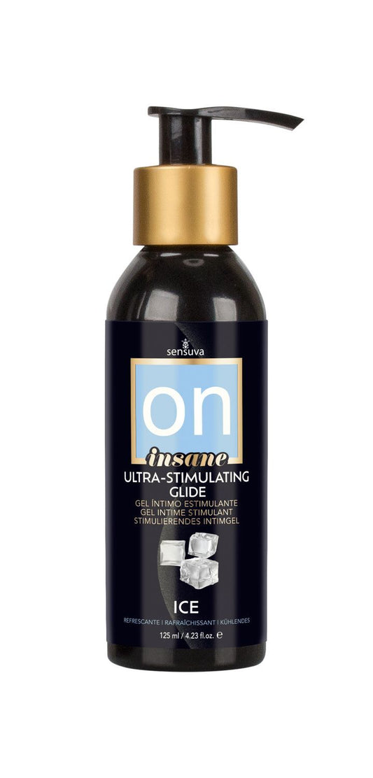Збуджувальна змазка на гібридній основі Sensuva Ultra-Stimulating ON Insane Ice (125 мл)